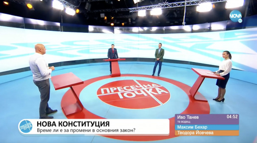 Максим Бехар в "Пресечна точка" по NOVA TV: Най-важното е България да успее!