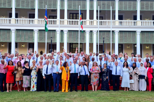 Почетният Генерален консул Максим Бехар на Церемонията по откриването на Годишната конференция на почетните консули на Република Сейшели 2022 г.
