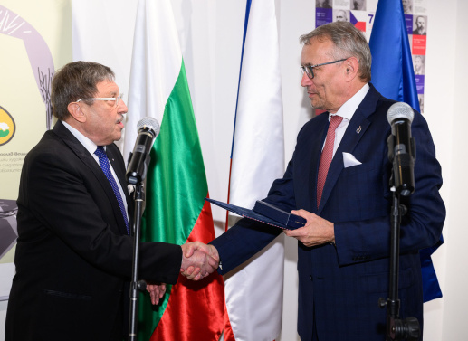 The Czech Republic Awards Maxim Behar with a Medal for Diplomatic Activity