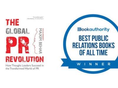 BookAuthority:The Global PR Revolution Becomes The Best PR Book of All Time