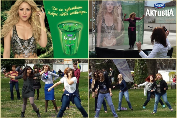 Danone and Schreiber Foods celebrated "Activia and Shakira in global campaign"