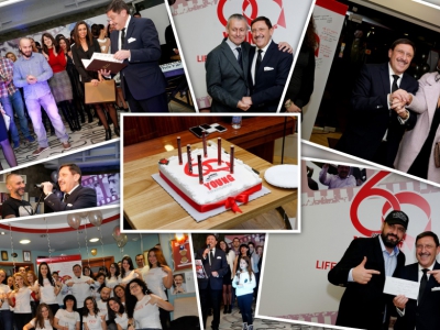 M3's CEO Maxim Behar celebrated his 60th anniversary with a legendary party