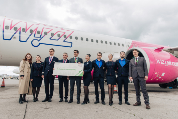 Wizz Air стартира първия си полет от България до Саудитска Арабия