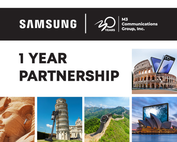 Samsung България пътува около света с M3 Communications Group, Inc.