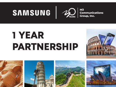 Samsung България пътува около света с M3 Communications Group, Inc.