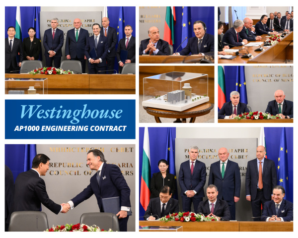 A Historic Moment for Westinghouse and Bulgaria